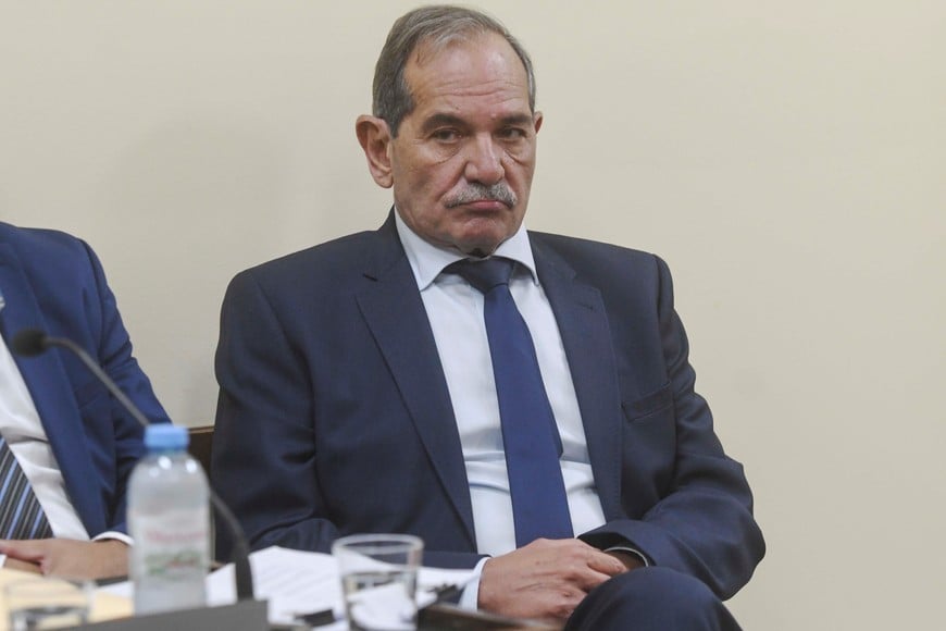 El ex gobernador en el juicio en su contra.