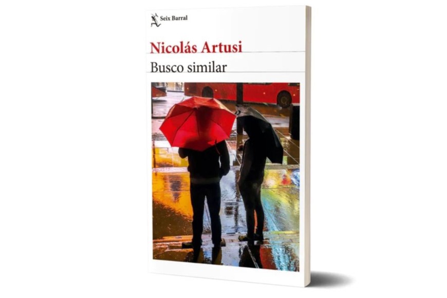 Portada de "Busco similar", primera novela de Nicolás Artusi.