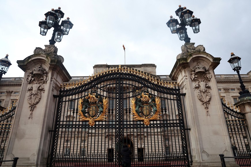 A view of Buckingham Palace, after it was announced that Britain's King Charles has been diagnosed with cancer, in London, Britain, February 6, 2024. REUTERS/Toby Melville