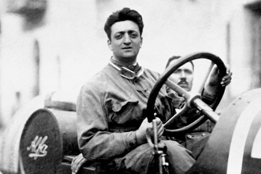 El verdadero Enzo Ferrari. Foto: Archivo