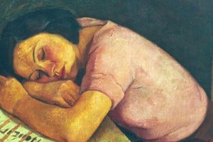 “Mujer dormida”, obra de Centurión. Foto: Museo Sívori