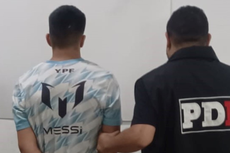 El joven detenido por el brutal crimen.