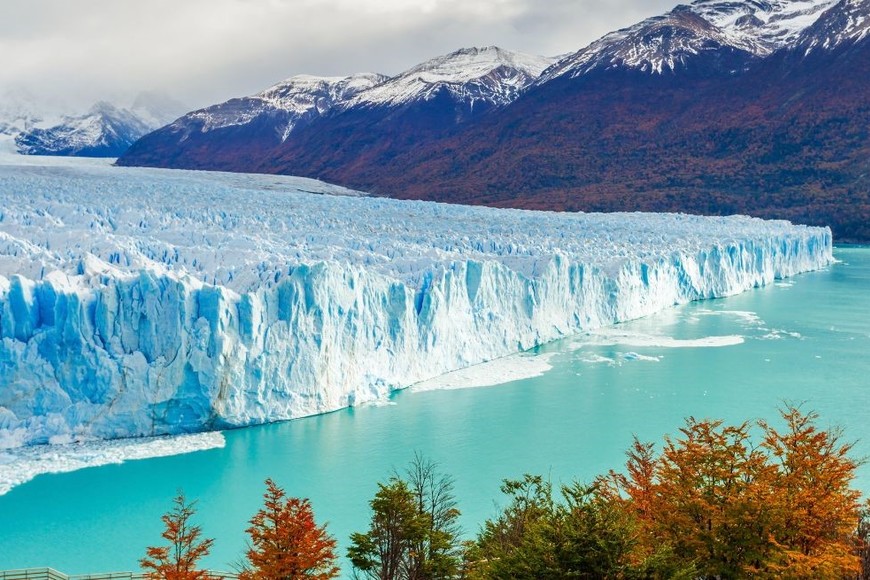 Es considerado uno de los glaciares más espectaculares del mundo
