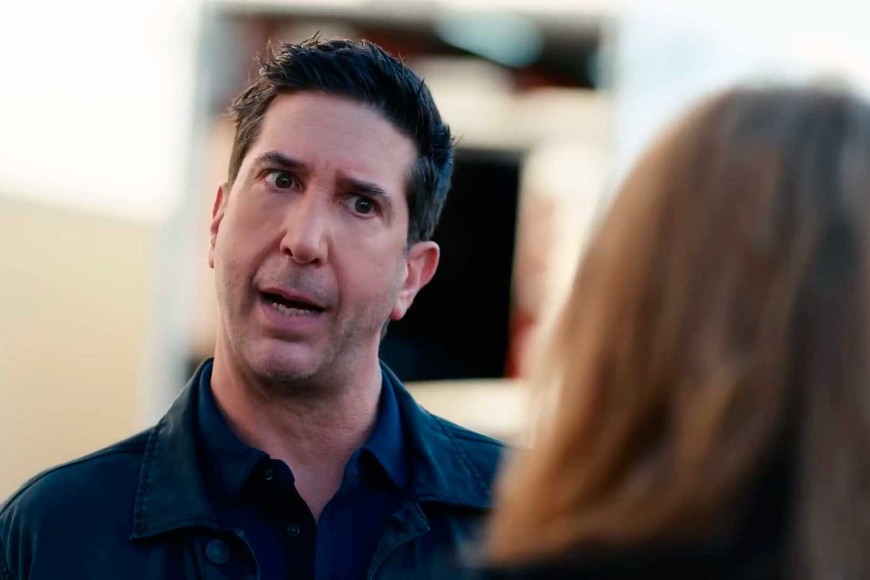 La pareja se hizo popular por la serie de comedia, Friends.