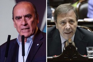 Guillermo Francos, jefe de Gabinete de ministros de la Nación, y Oscar Zago, jefe del bloque de diputados de La Libertad Avanza.