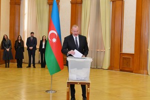 Ilham Aliyev, presidente de Azerbaiyán desde 2003. Crédito: Oficina de la Presidencia de Azerbaiyán