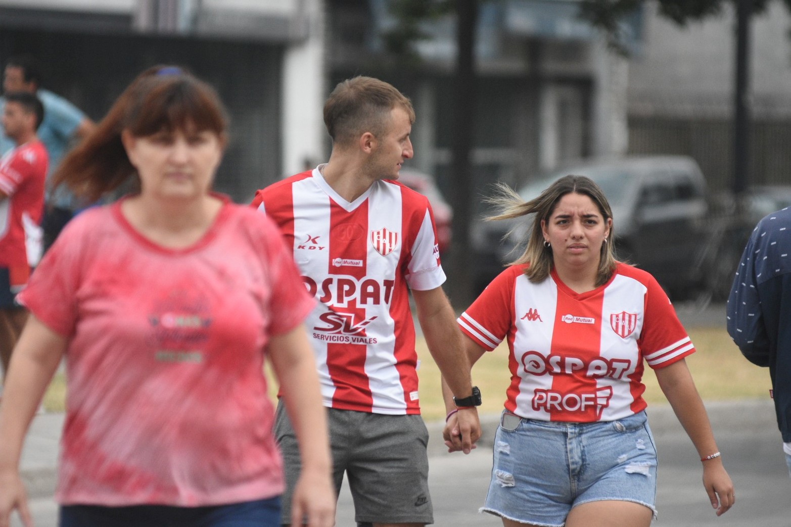 La previa de Unión - Newell's. Crédito: Pablo Aguirre