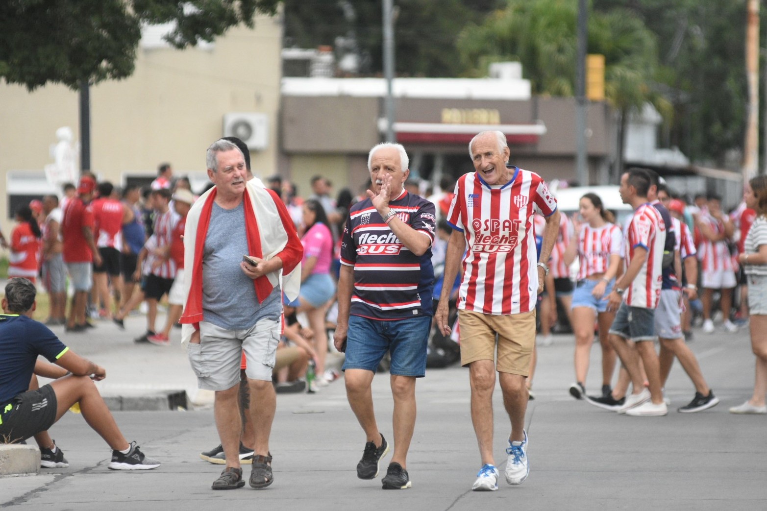 La previa de Unión - Newell's. Crédito: Pablo Aguirre