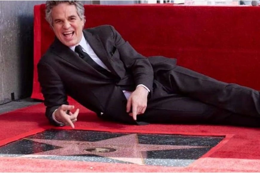 Mark Ruffalo obtuvo una estrella en el Paseo de la Fama de Hollywood.