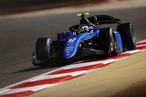 Este fue el primer contacto del piloto perteneciente a la Academia Williams con los nuevos monoplazas que utilizará la Fórmula 2 en esta temporada. Crédito: Formula Motorsport Limited