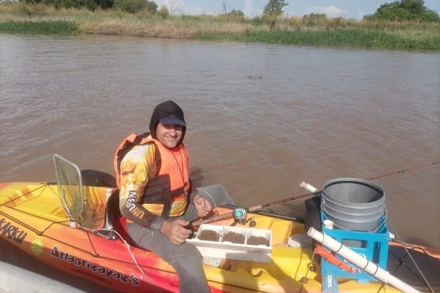 El Circuito Santafesino de Pesca en Kayak en San Javier.