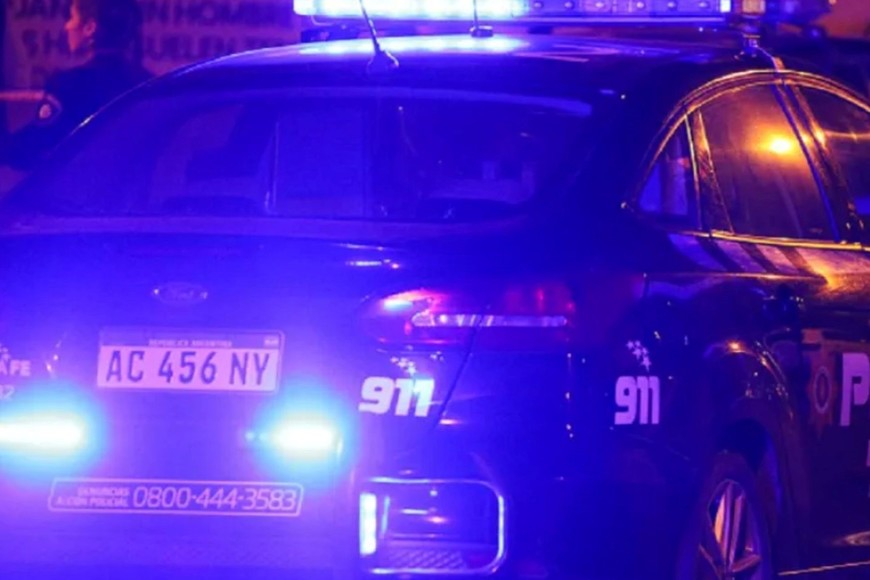 policia patrullero noche