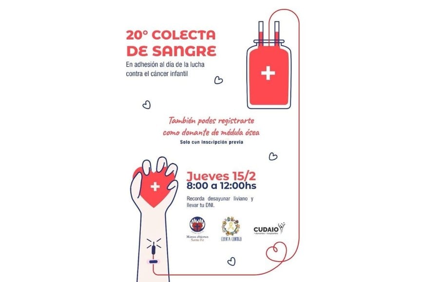 20° colecta de sangre y registro de médula ósea en el Colegio Inmaculada.