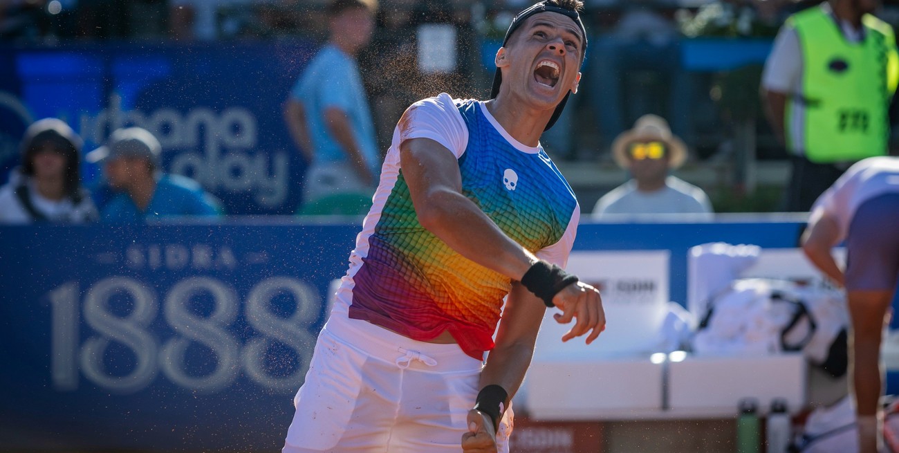 Coria continua en un buen momento deportivo. Crédito: Argentina Open