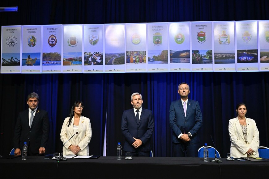 Apertura de sesiones en Entre Ríos. Crédito: Gobierno de la provincia de Entre Ríos