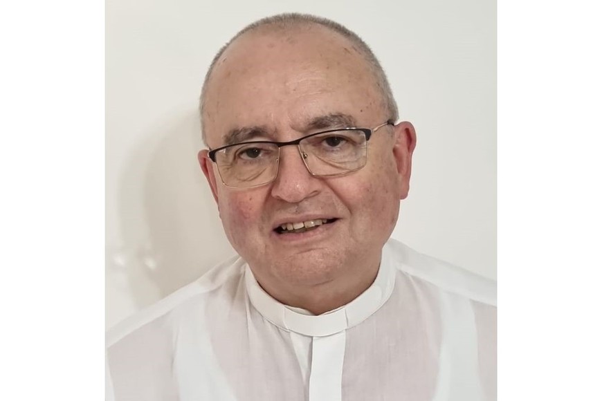 Jorge Montini, párroco en San Jerónimo Norte desde hace dieciséis años.