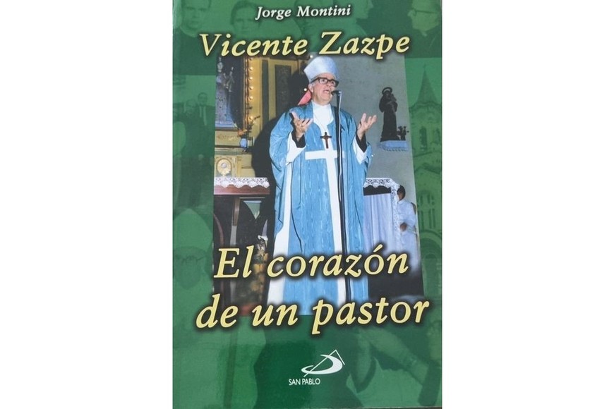 Portada del libro "Vicente Zazpe: el corazón de un pastor", segunda edición (2015).