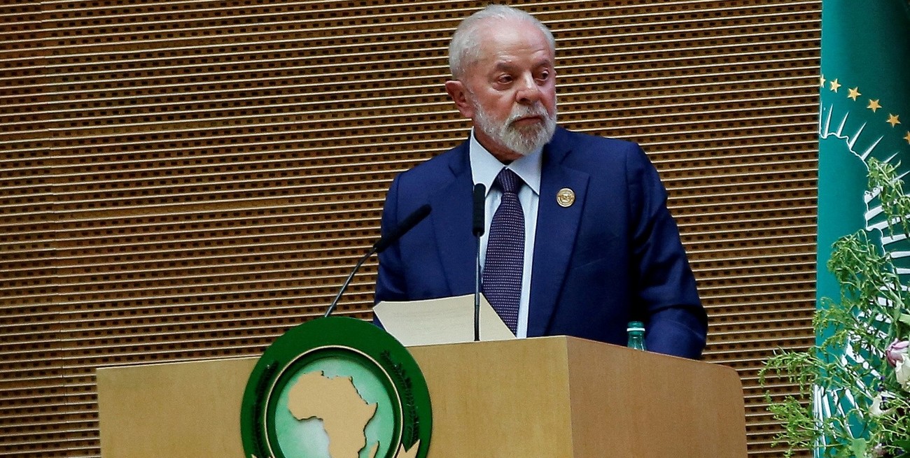 Lula acusó a Israel de cometer "genocidio" contra los palestinos en Gaza