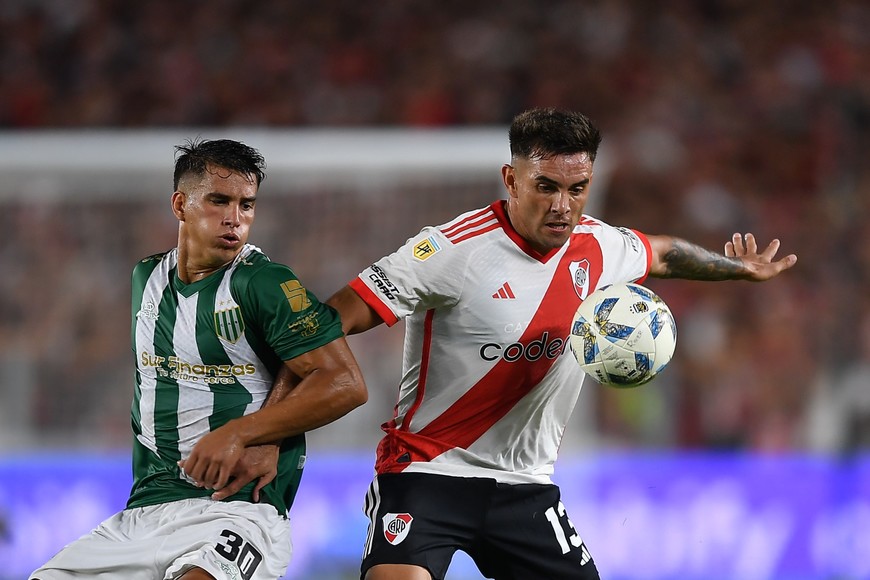 River empató sobre el final en el Monumental. Crédito: Télam