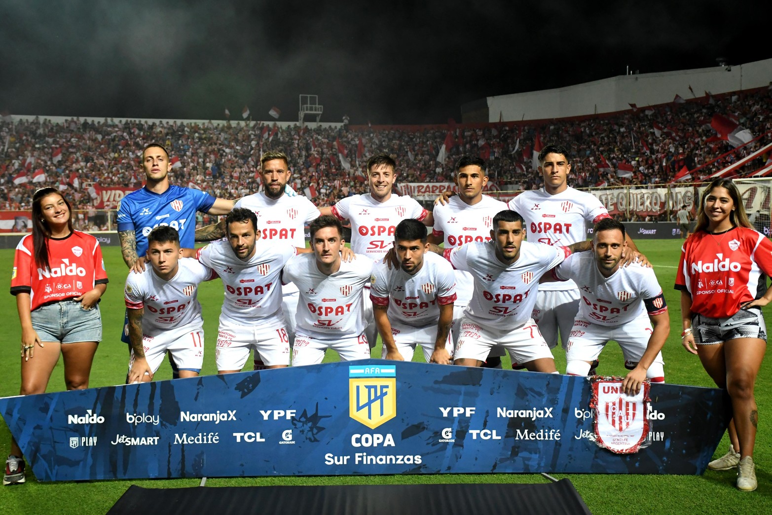 El once que presentó Unión para enfrentar a Platense..