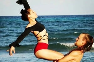 Vanesa y Gerónimo, dos de los argentinos fallecidos en Playa del Carmen.