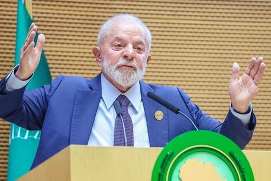 Luiz Inácio Lula da Silva, presidente de Brasil. Fue declarado "persona no grata" por el gobierno de Israel.