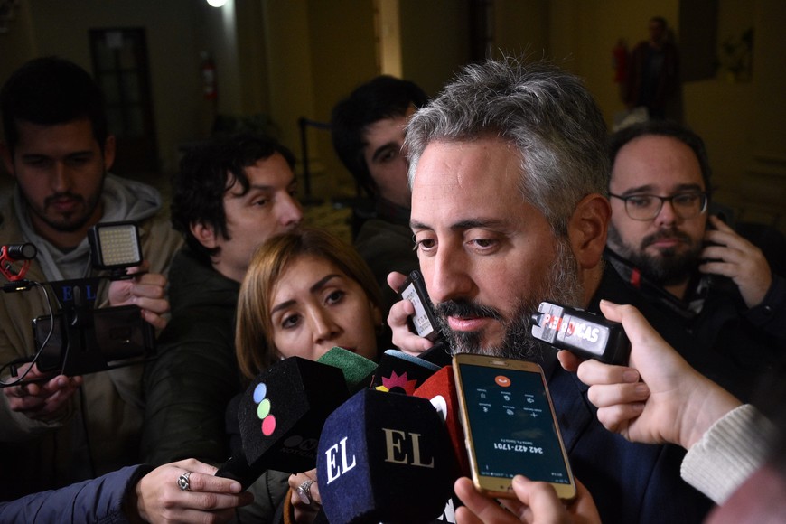El querellante Martín Durando manifestó su conformidad con el fallo y aguarda los fundamentos del tribunal.
