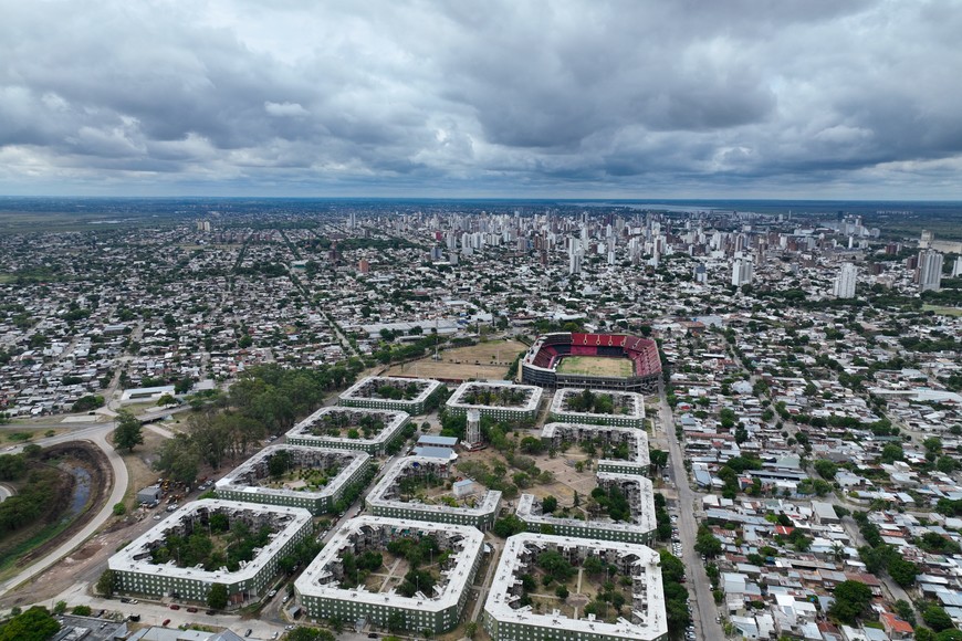 El incidente tuvo lugar en una de las manzanas más cercanas a la cancha de Colón. Foto: Archivo