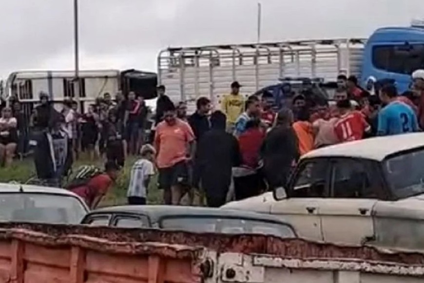 Se viralizaron videos con imágenes explícitas del momento de la faena.