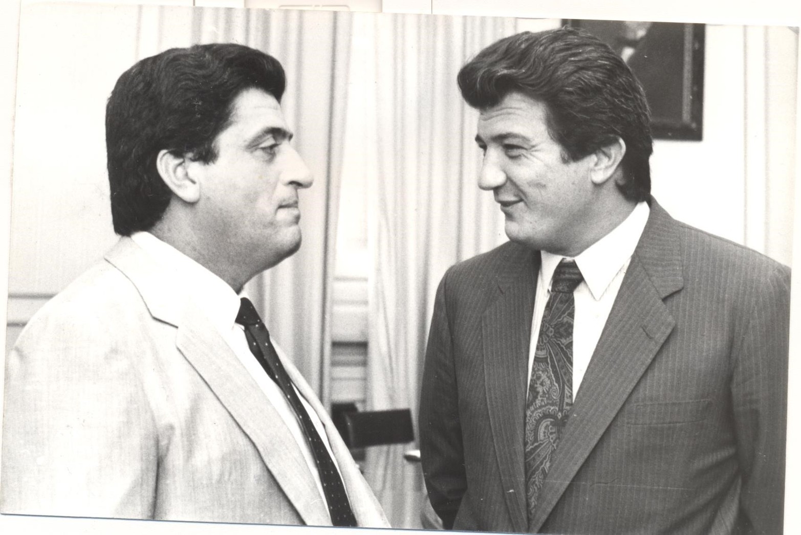 El dirigente radical Luis “Changui” Cáceres fue candidato a gobernador en 1987, cuando se impuso Reviglio.