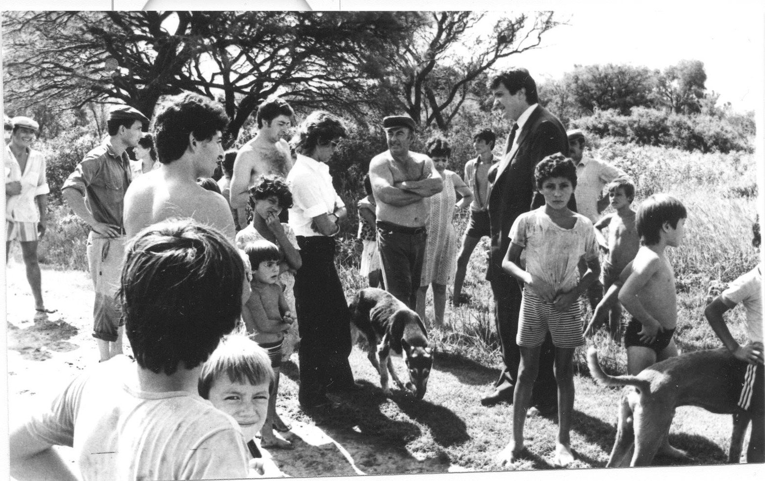  La información de archivo no precisa más datos que una visita a Montefiore, en el departamento 9 de Julio, pero la imagen es elocuente.