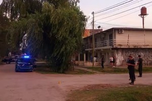 Complejo de departamentos ubicado en calle Obligado al 3347, lugar del hecho.