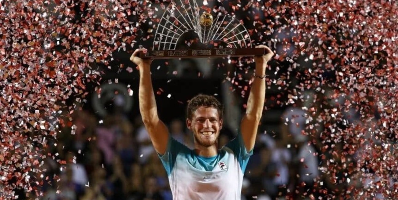 El último argentino en ganar el Río Open fue el Peque Schwartzman en 2018.