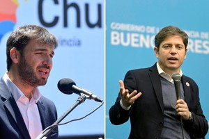 Ignacio Torres, gobernador de Chubut y Axel Kicillof, gobernador de la provincia de Buenos Aires. 
