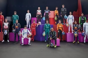 Los 20 pilotos que competirán por el título mundial de F1.