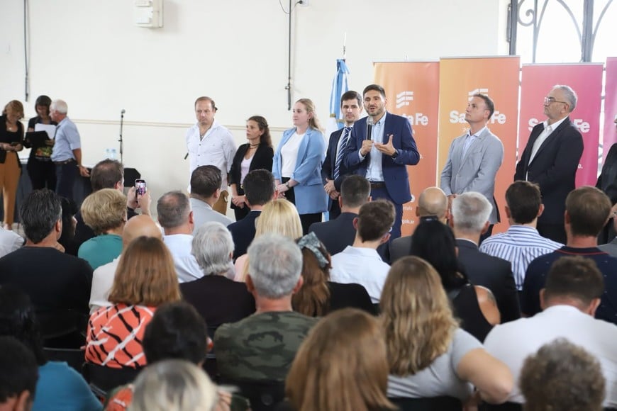 “Vamos a seguir dándole a esta ciudad la importancia que tiene en el contexto provincial", aseguró Pullaro. Crédito: Gobierno de Santa Fe