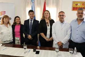 Por su parte, la nueva directora del hospital "Doctor Jaime Ferré", Natalia Weppler dijo: "Quiero agradecer al equipo de trabajo por el compromiso asumido y a la ministra y al gobernador por su apoyo".