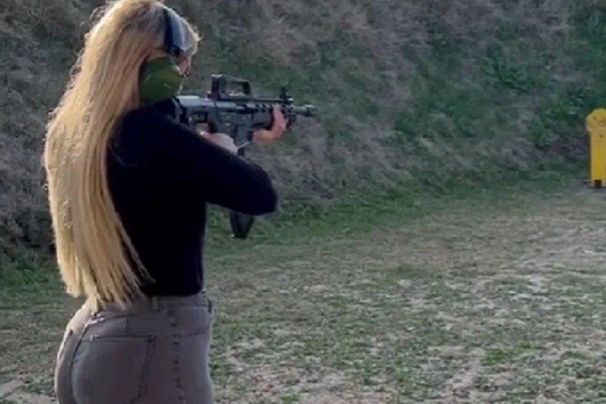 Romina Camejo es experta en tiro.