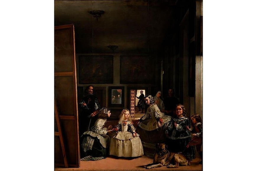 El original de Diego de Velázquez se terminó en 1656, y mide 3,18 metros de alto y 2,76 de ancho. Está en el Museo del Prado. Foto: Télam