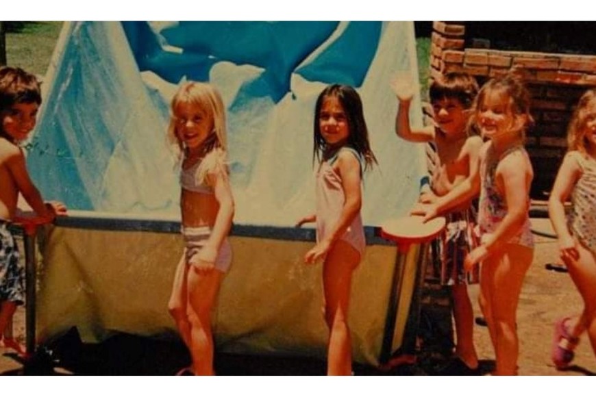 María Inés, Francisco, Julio, Mercedes, Lucía y Laura.