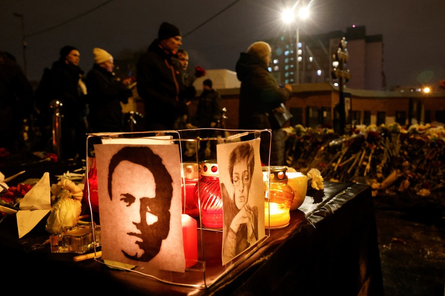 Las imágenes que deja el funeral del líder ruso Alexey Navalny