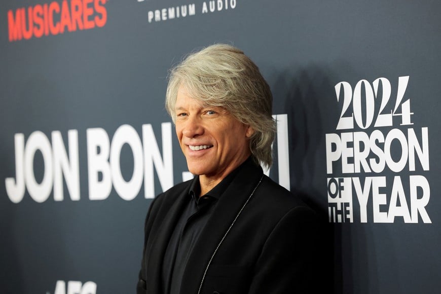 Jon Bon Jovi attends the MusiCares Person of the Year Gala in Los Angeles, California, U.S., February 2, 2024. REUTERS/Mario Anzuoni
