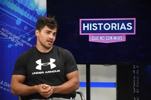 Rubén Rézola. Con el deporte como bandera, el santafesino busca la clasificación para los juegos Olímpicos de Francia 2024. Crédito: Luis Cetraro