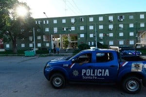 La policía intervino en el lugar del incidente. Foto: Pablo Aguirre