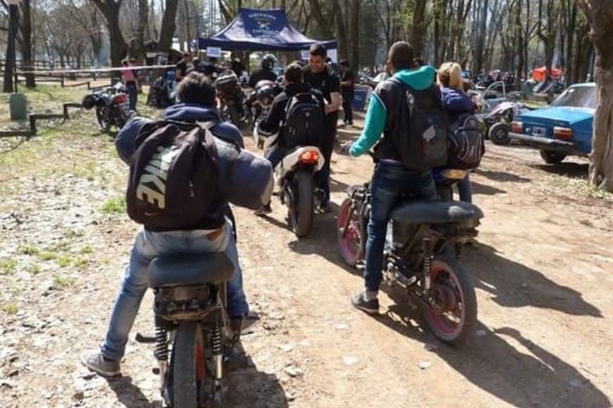 Encuentro de motos de Tapalqué. Imagen de archivo.