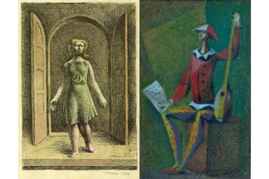 José Planas Casas: La ilustración “Figura” (1946); “El Arlequín”, dibujo color, adquirido Museo Provincial de Bellas Artes “Dr. Pedro E. Martínez” de Entre Ríos en 1957.