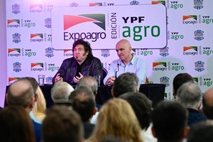 El presidente estuvo junto al diputado Espert. Crédito: Marcelo Manera