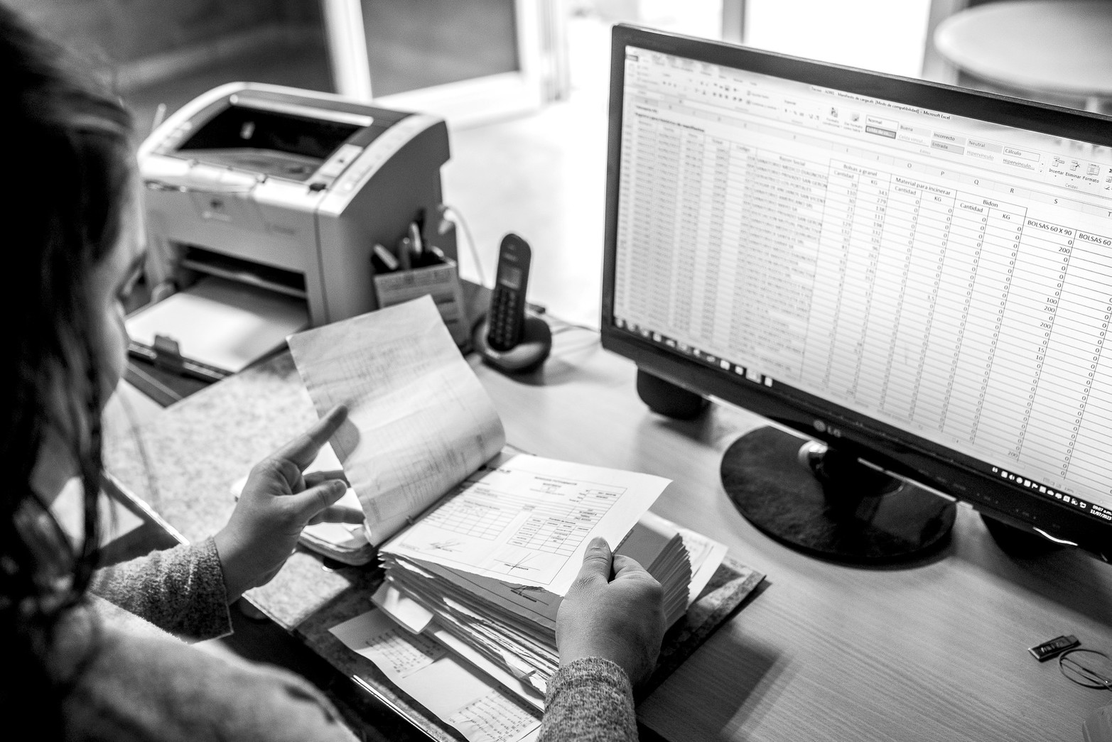 Mujeres en la industria santafesina.