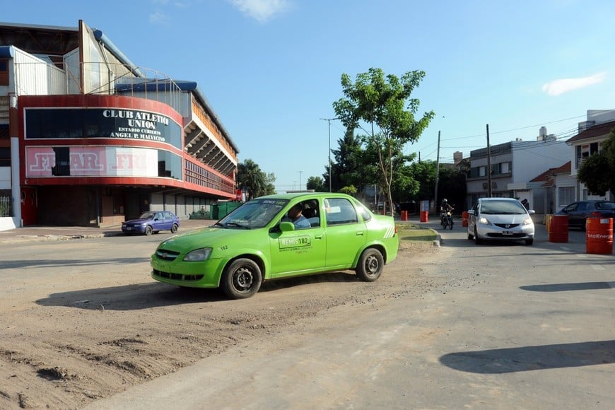 La zona del socavón, que estuvo cerrada por un tiempo, generaba un importante congestionamiento