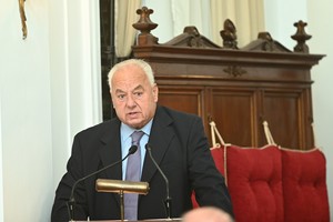 "Decirles ratas a los legisladores, agredir en general, no le hace nada bien a la democracia", remarcó el magistrado sobre el contexto nacional.. Crédito: Flavio Raina